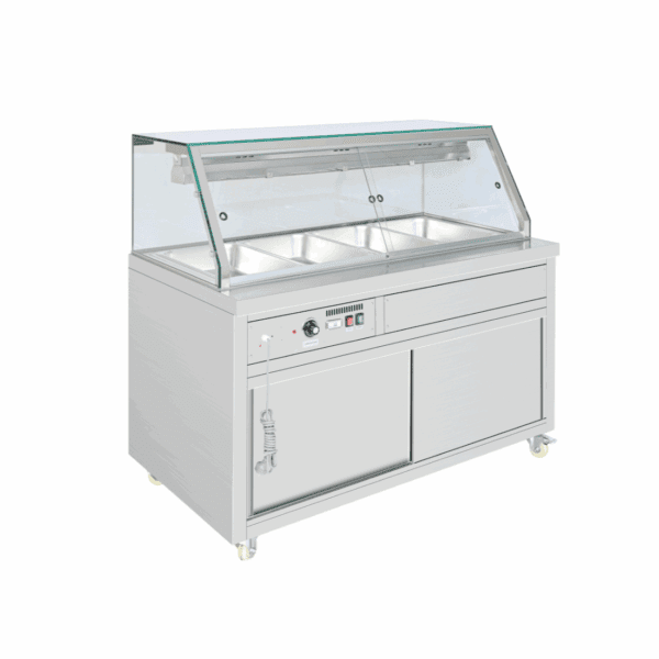 Thermaster Wet And Dry Bain Marie Display 4x1/1 Gn Pans