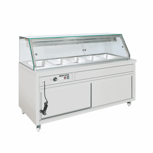 Thermaster Wet And Dry Bain Marie Display 5x1/1 Gn Pans
