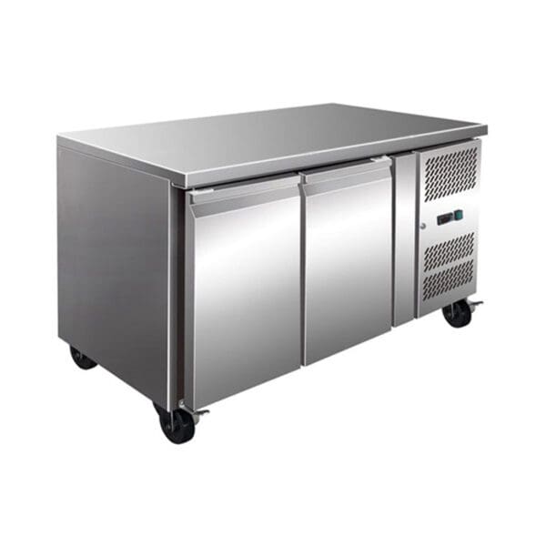 Tropicalised 2 Door Gastronorm Bench Fridge