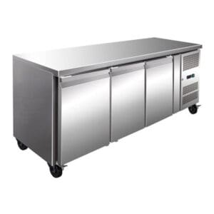 Tropicalised 3 Door Gastronorm Bench Freezer