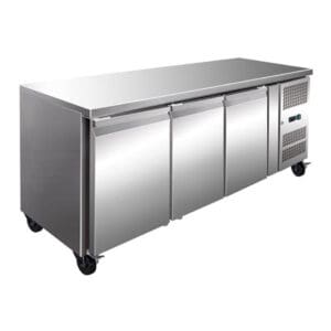 Tropicalised 3 Door Gastronorm Bench Fridge