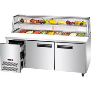 Two Large Door Deluxe Sandwich Bar
