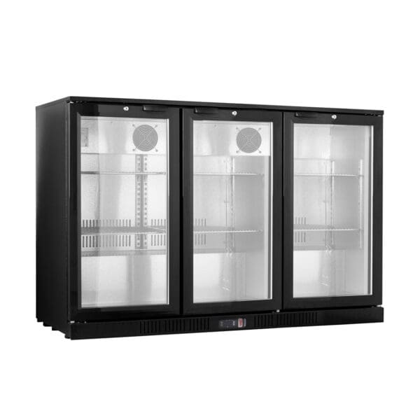 Under Bench Three Door Bar Cooler