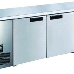Glacian 3 Door Slimline 660 Deep Steel Chiller