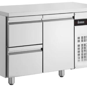 Inomak Under Bar  Fridge 1 Door 2 Drawers