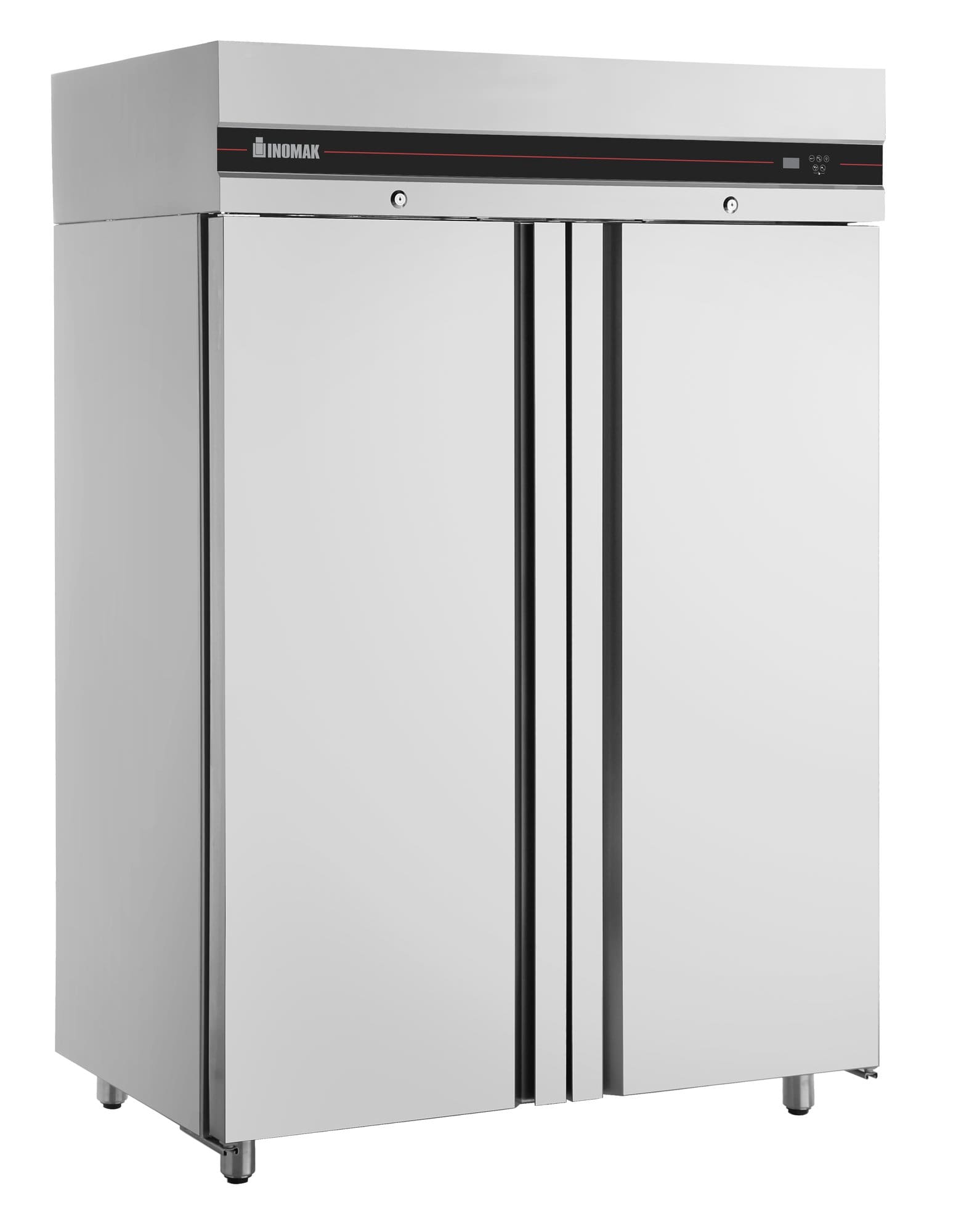 Inomak Double Door Slimline Fridge 1227Lt