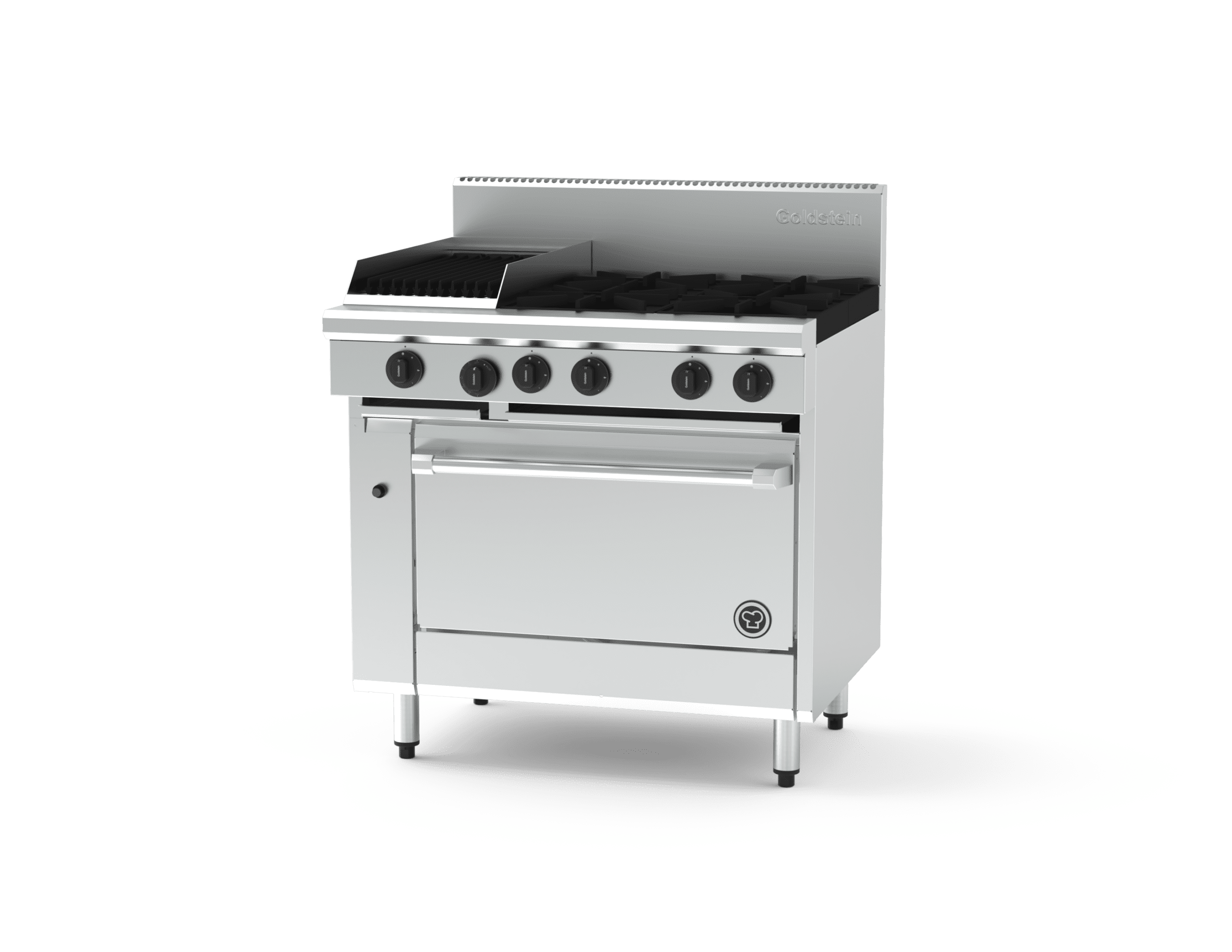 GOLDSTEIN 4 Burner 305x510mm BBQ - PF12Q428FF-X