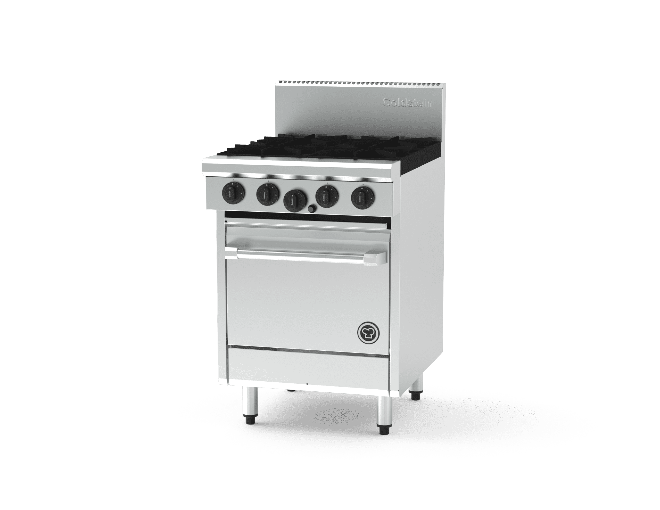 GOLDSTEIN 4 Burner 20" Gas Oven - PF420-X