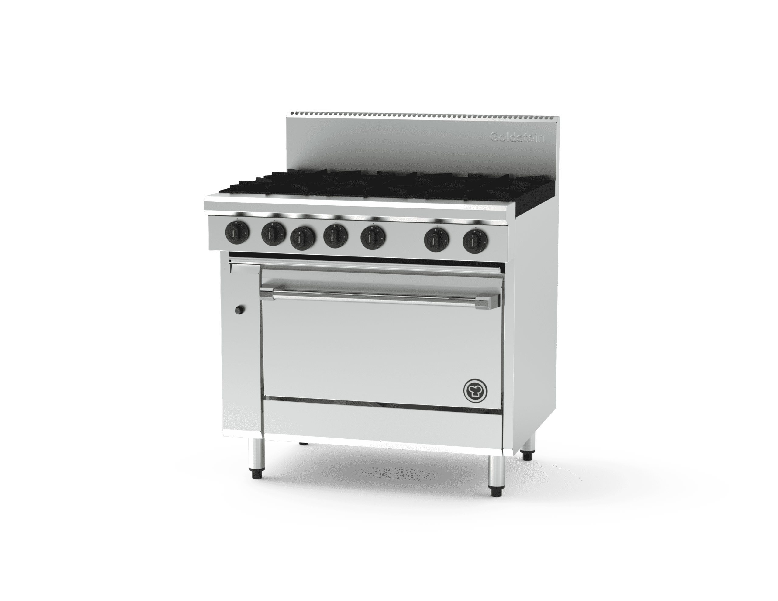 GOLDSTEIN 6 Burner 28" Gas Oven - PF628-X