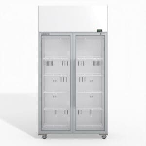SKOPE 2 Glass Door White Display or Storage Fridge SKB900