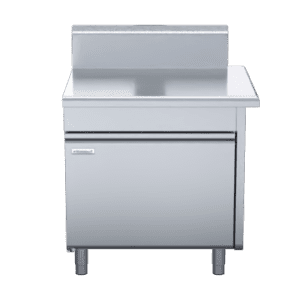 Waldorf 800 Series BT8900-CD-RH - 900mm Bench Top Corner Unit - Cabinet Base With Fixed Front Panel