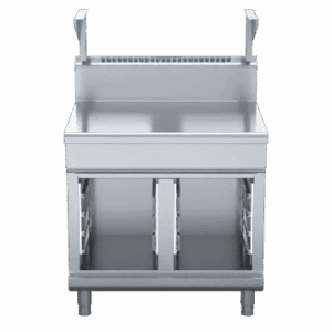 Waldorf 800 Series BT8900S-CB - 900mm Bench Top With Salamander Support – Cabinet Base