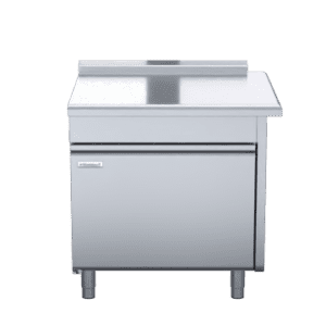 Waldorf 800 Series BTL8900-CD-RH - 900mm Bench Top Low Back Version - Cabinet Base With Fixed Front Panel