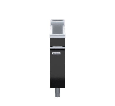 Waldorf Bold BTLB8200-CD - 200mm Bench Top Low Back Version - Cabinet Base With Fixed Front Panel