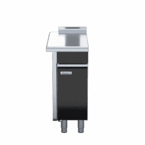 Waldorf Bold BTLB8400-CD-LH - 400mm Bench Top Low Back Version - Cabinet Base With Fixed Front Panel