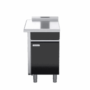 Waldorf Bold BTLB8550-CD-LH - 550mm Bench Top Low Back Version - Cabinet Base With Fixed Front Panel