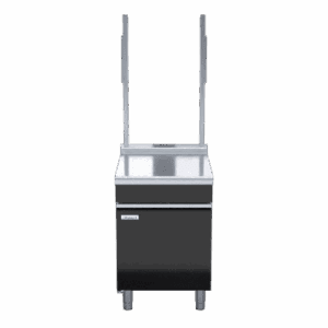 Waldorf Bold BTLB8600S-CD  - 600mm Bench Top With Salamander Support Low Back Version - Cabinet Base