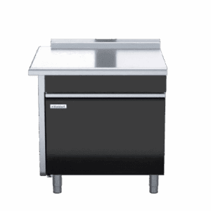 Waldorf Bold BTLB8900-CD-LH - 900mm Bench Top Corner Unit Low Back Version  - Cabinet Base With Fixed Front Panel