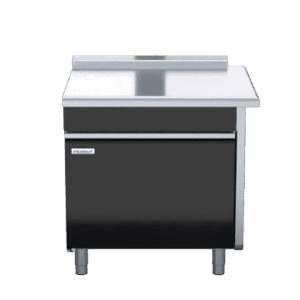 Waldorf Bold BTLB8900-CD-RH - 900mm Bench Top Low Back Version - Cabinet Base With Fixed Front Panel