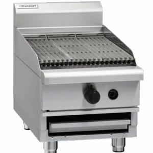 Waldorf 800 Series CHL8450G-B - 450mm Gas Chargrill Low Back Version - Bench Model