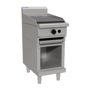 Waldorf 800 Series CHL8450G-CB - 450mm Gas Chargrill Low Back Version - Cabinet Base