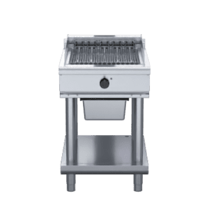 Waldorf 800 Series CHL8600ED-LS - 600mm Electric Chargrill Low Back Version - Leg Stand