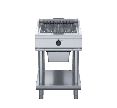 Waldorf 800 Series CHL8600ED-LS - 600mm Electric Chargrill Low Back Version - Leg Stand