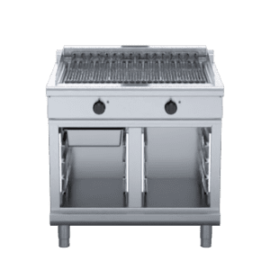 Waldorf 800 Series CHL8900ED-CB - 900mm Electric Chargrill Low Back Version - Cabinet Base