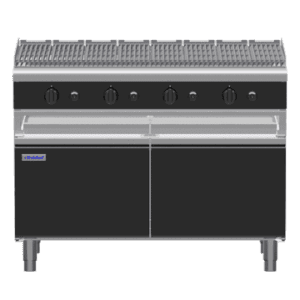 Waldorf Bold CHLB8120G-CD - 1200mm Gas Chargrill Low Back Version - Cabinet Base