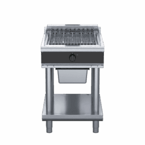Waldorf Bold CHLB8600ED-LS - 600mm Electric Chargrill Low Back Version - Leg Stand