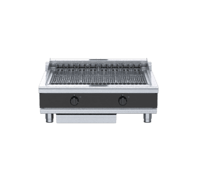 Waldorf Bold CHLB8900ED-B - 900mm Electric Chargrill Low Back Version - Bench Model