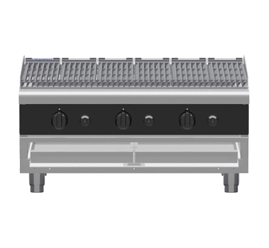 Waldorf Bold CHB8900G-B - 900mm Gas Chargrill - Bench Model