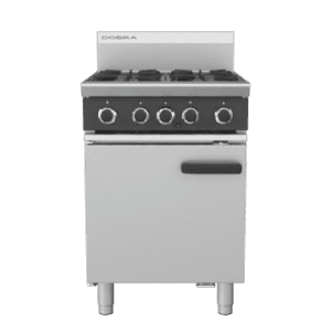 Cobra CR6D - 600mm Four Burner Gas Range Static Oven