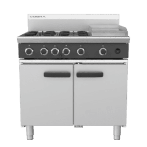 Cobra CR9C - 900mm Four Burner / Griddle Gas Range Static Oven