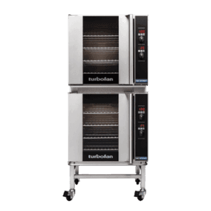 Turbofan E32D4/2 - Full Size Tray Digital Electric Convection Ovens Double Stacked