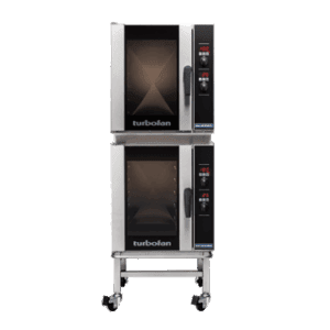 Turbofan E33D5/2 - Full Size Tray Digital Electric Convection Oven Double Stacked
