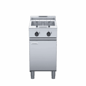 Waldorf 800 Series FNL8224E - 450mm Twin Pan Electric Fryer Low Back Version