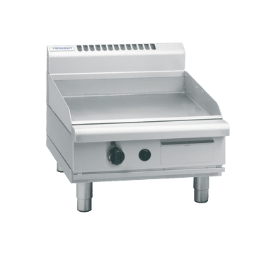 Waldorf 800 Series GPL8600G-B - 600mm Gas Griddle Low Back Version – Bench Model
