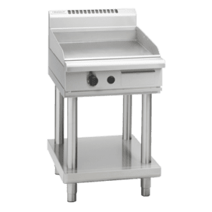 Waldorf 800 Series GPL8600G-LS - 600mm Gas Griddle Low Back Version – Leg Stand