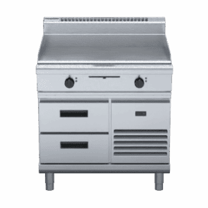 Waldorf 800 Series GP8900E-RB - 900mm Electric Griddle - Refrigerated Base