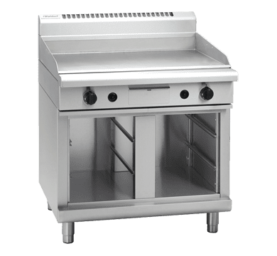 Waldorf 800 Series GP8900G-CB - 900mm Gas Griddle – Cabinet Base