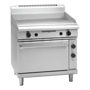 Waldorf 800 Series GPL8910GE - 900mm Gas Griddle Electric Static Oven Range Low Back Version