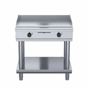 Waldorf 800 Series GPL8900E-LS - 900mm Electric Griddle Low Back Version - Leg Stand