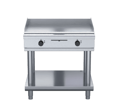 Waldorf 800 Series GPL8900E-LS - 900mm Electric Griddle Low Back Version - Leg Stand