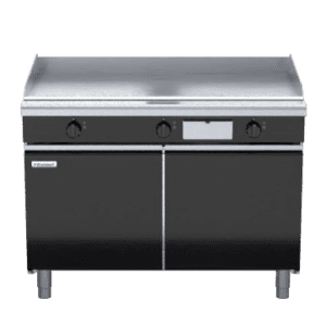 Waldorf Bold GPLB8120E-CD - 1200mm Electric Griddle Low Back Version - Cabinet Base