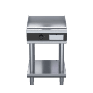 Waldorf Bold GPLB8600E-LS - 600mm Electric Griddle Low Back Version - Leg Stand