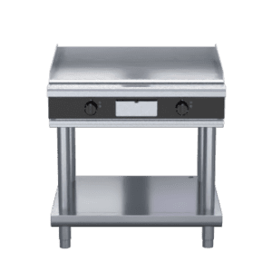 Waldorf Bold GPLB8900E-LS - 900mm Electric Griddle Low Back Version - Leg Stand
