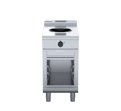 Waldorf 800 Series INL8100W3-CB - 450mm Induction Wok Low Back Version - Cabinet Base