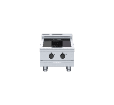 Waldorf 800 Series INL8200F-B - 450mm Electric Induction Cooktop Low Back Version - Bench Model