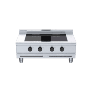 Waldorf 800 Series INL8400F-B - 900mm Electric Induction Cooktop Low Back Version - Bench Model